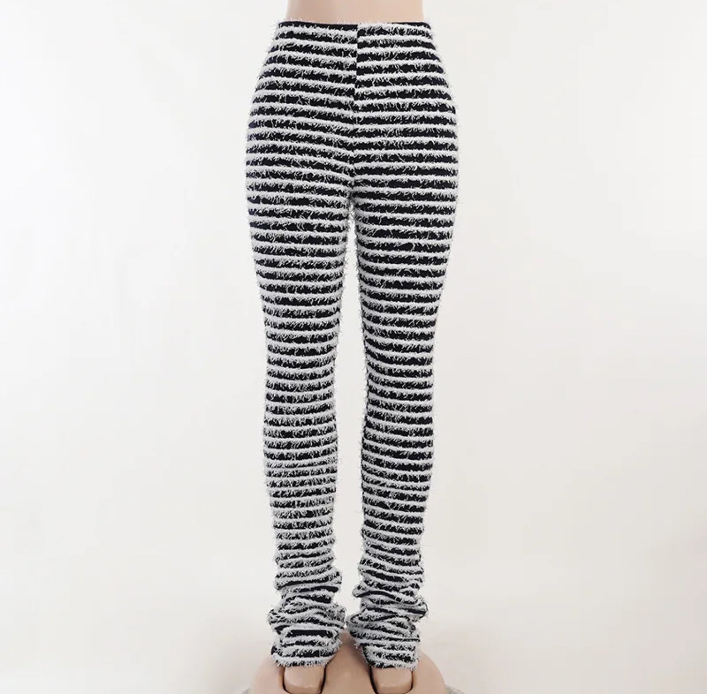 Zebra Stacked Pants